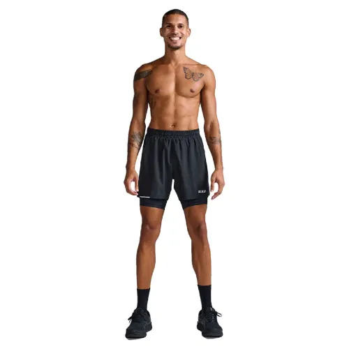 2XU Aero Mesh 5in 투인원 반바지 6141747564