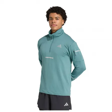 아디다스 Adi365 런닝 클리마warm+ 하프 지퍼 스웨트셔츠 6142116648
