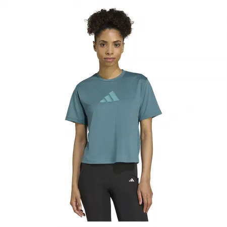 아디다스 Train Essentials Big 로고 퍼포먼스 트레이닝 반팔 티셔츠 6142118272