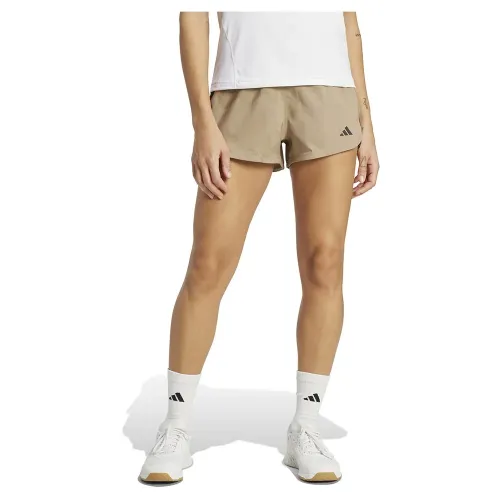 아디다스 Pacer 트레이닝 3 Stripes 우븐 High-Rise 5in 반바지 6142157653