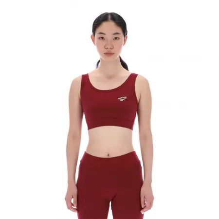 리복 CLASSICS Luna Scoop Small Logo 스포츠 브라 6142237723