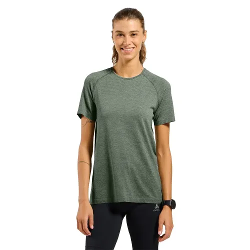 오들로 Crew 에센셜 심리스 반팔 티셔츠 6142296260