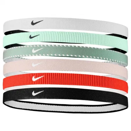 나이키 Flex Classic Mixed Width 헤어밴드 6 팩 6142414866