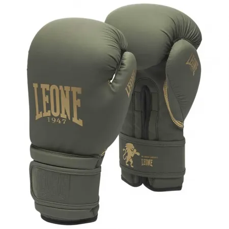 LEONE1947 Black&Gold 인조 가죽 복싱 장갑 6142547349