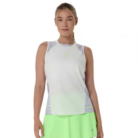 아식스 Padel 코트 All Over Print 나시 티셔츠 6142632065