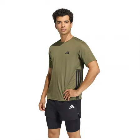 아디다스 Workout Essentials Base 3 Stripes 반팔 티셔츠 6142667435