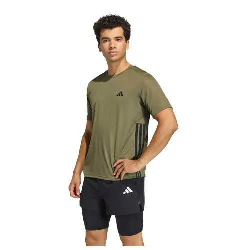 아디다스 Workout Essentials Base 3 Stripes 반팔 티셔츠 6142667435