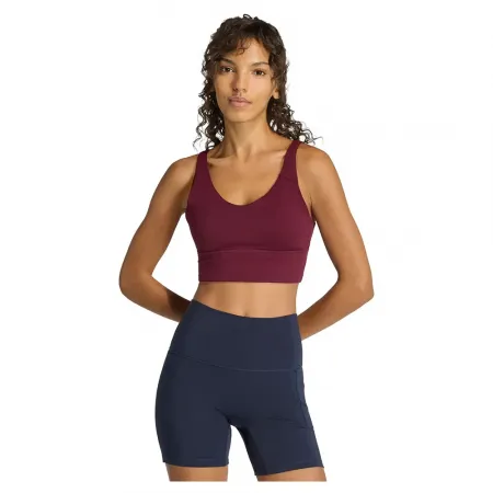 아디다스 3 Stripes Studio All Me 스포츠 브라 로우 임팩트 6142695213