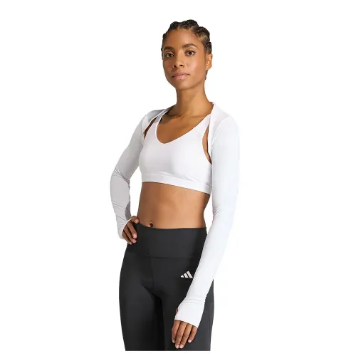 아디다스 Power Essentials Workout Contour Shrug 스포츠 탑 6142712507