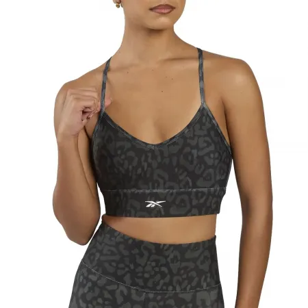 리복 프린티드 Tri-백 스포츠 브라 6142793453