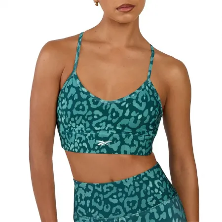 리복 프린티드 Tri-백 스포츠 브라 6142793456