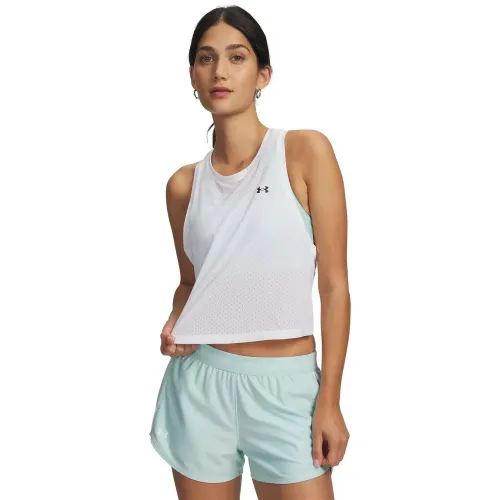 언더아머 Tech Sport Mesh Crop 나시 티셔츠 6142831689