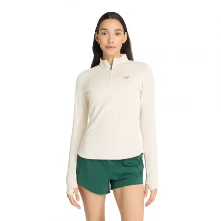 뉴발란스 애슬레틱스 히트 그리드 하프 지퍼 긴팔 티셔츠 6143059990