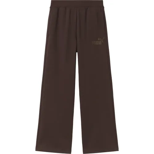 푸마 Essential Elevated High Waist Straight Leg 운동복 바지 6143156305
