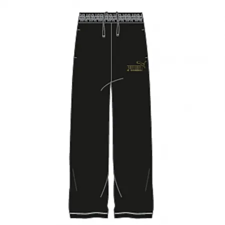 푸마 Essential Elevated High Waist Straight Leg 운동복 바지 6143156315