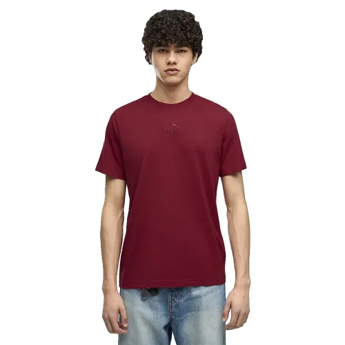 푸마 Essential Small Nº1 로고 Centered 반팔 티셔츠 6143156553