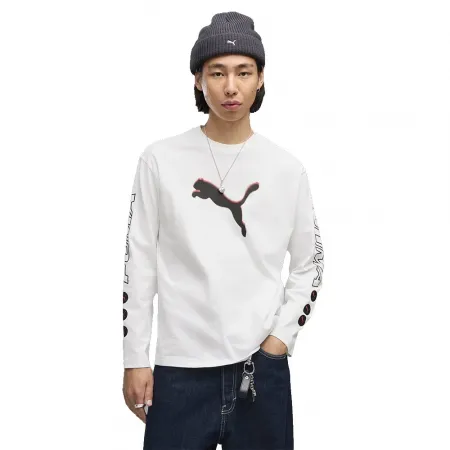 푸마 Sport Street Relaxed Graphic 긴팔 티셔츠 6143157724