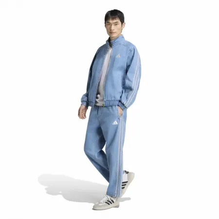 아디다스 Stadiun 레귤러 Fit Denim 풀 렝스 오픈 Hem 운동복 바지 6143176746