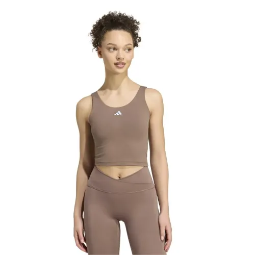 아디다스 3 Stripes Studio All Me Light Support 나시 티셔츠 6143209048
