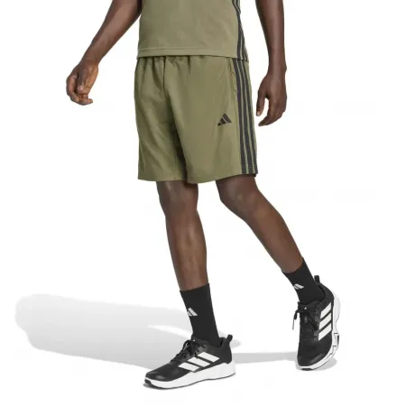 아디다스 Workout Essentials Base 3 Stripes Pique 9in 반바지 6143210992