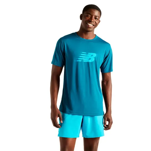 뉴발란스 Sport Essentials Utility Motion Graphic 반팔 티셔츠 6143253068