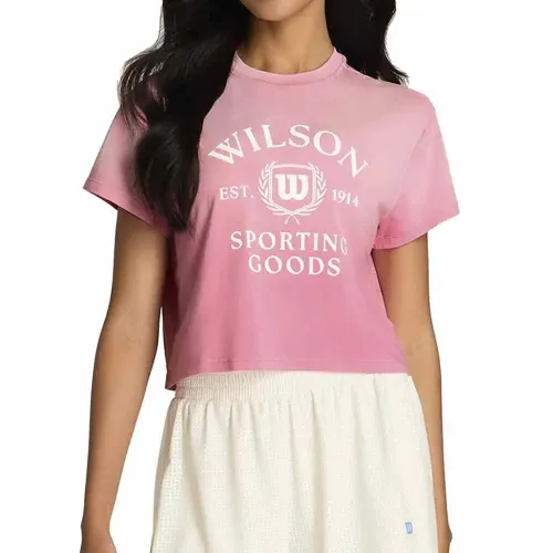 윌슨 Harper Crop Vintage Wash 반팔 티셔츠 6143254107