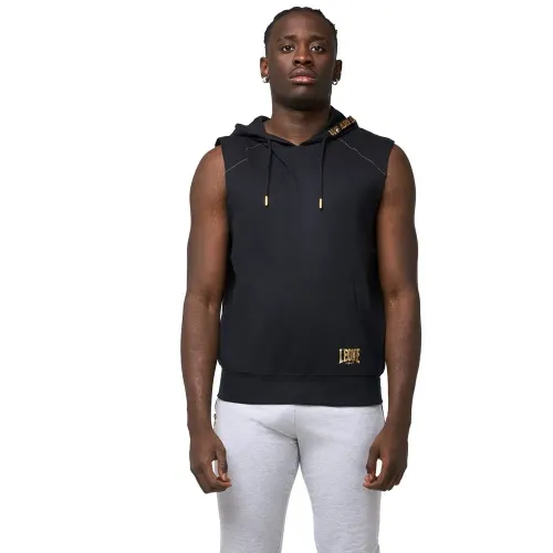 LEONE1947 New Gold Sleeveless 후드티 6143276128