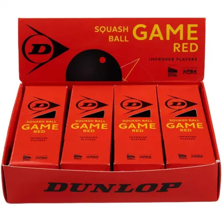 던롭 게임 box 싱글 red dot 스쿼시 공 6143382487