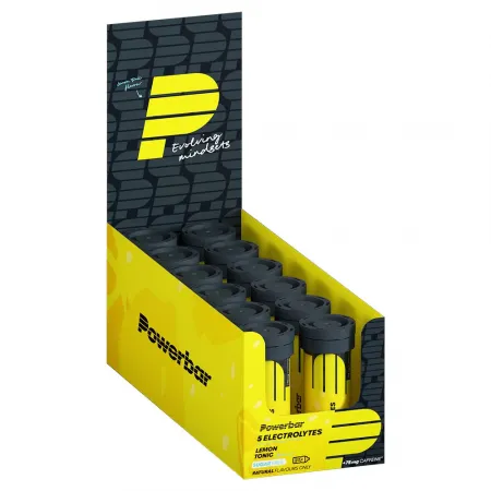 파워바 5 Electrolytes 태블릿 상자 레몬 40g 12 단위 71271615