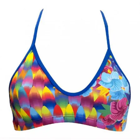 터보 Surf And Flower 비키니 탑 713567907