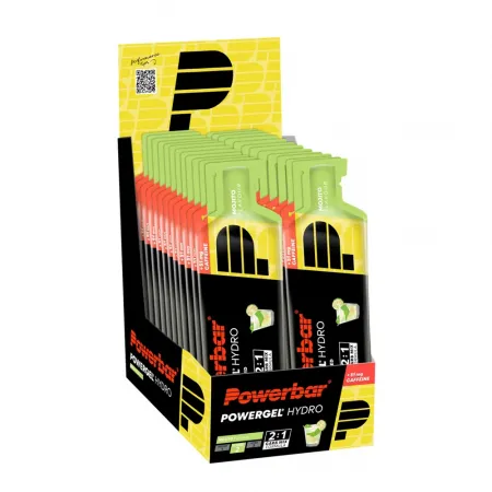 파워바 Powergel Hydro 에너지 젤 상자 모히또 67ml 24 단위 7137182699