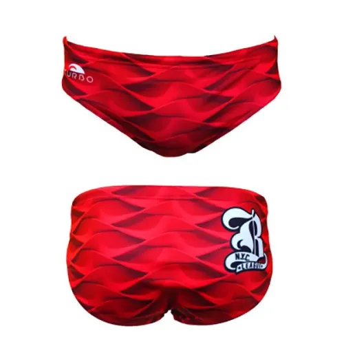 터보 Red Waves 삼각 수영복 7137512151