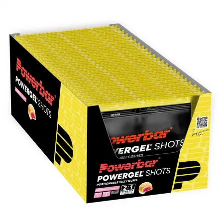 파워바 Powergel Shot 에너지 젤리 박스 라즈베리 60g 24 단위 7137925085