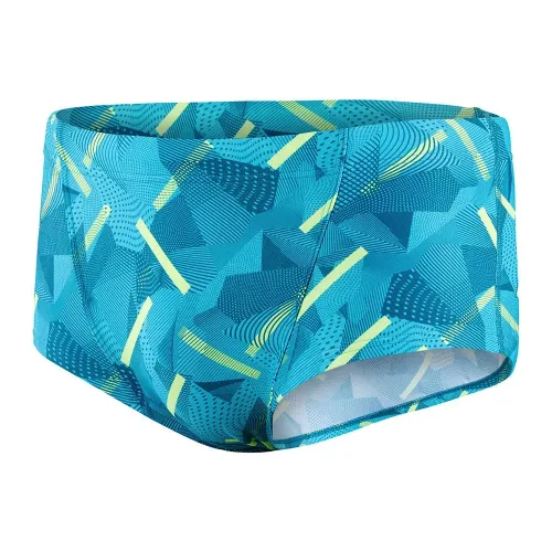 스피도 Geo Stripe V 17 cm Club Training Allover 사각 수영복 7138562566