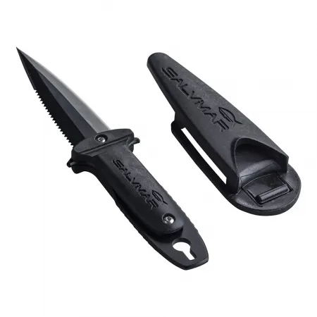 살비마 Atlantis Black Blade 다이빙 나이프 7139403247