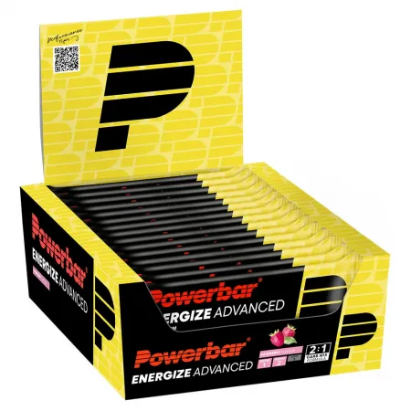 파워바 Energize Advanced 에너지 바 상자 라즈베리 55g 15 단위 7139705196