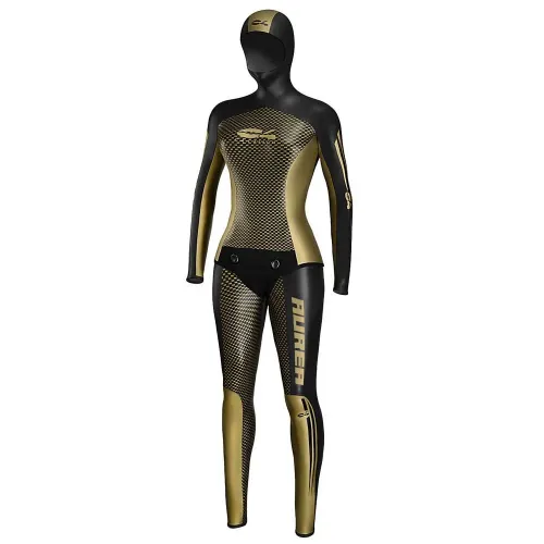 C4 프리 다이빙 Aurea 2 mm back zip 다이빙 슈트 7139918590