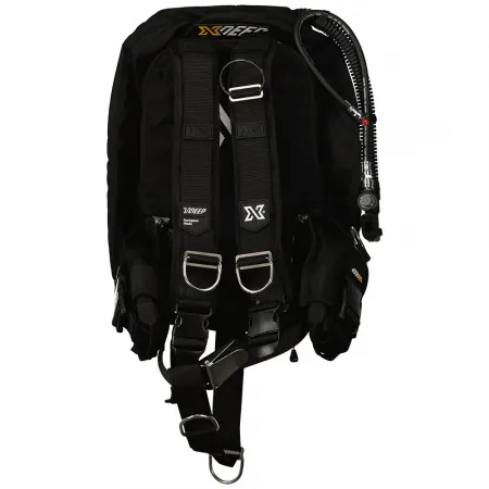 엑스딥 Zeos 28 Deluxe aluminium backplate XL weight pockets 부력조절기 7141339575