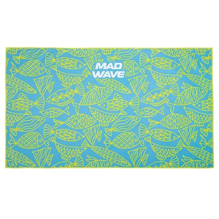 MAD 웨이브 Microfiber Fishes 수건 7142039485