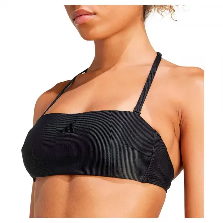 아디다스 Iconisea Ribbed Padded Bandeau 비키니 탑 7142170428