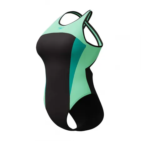 스피도 High Neck Splice Cross Back 수영복 7142263641