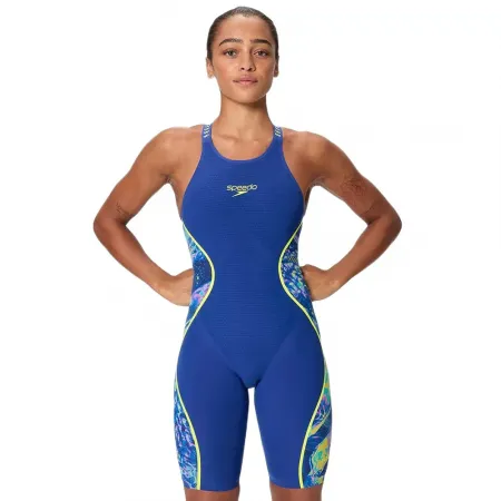 스피도 패스트스킨 LZR Pure Intent 2.0 Printed 오픈 백 경기용 수영복 7142645643