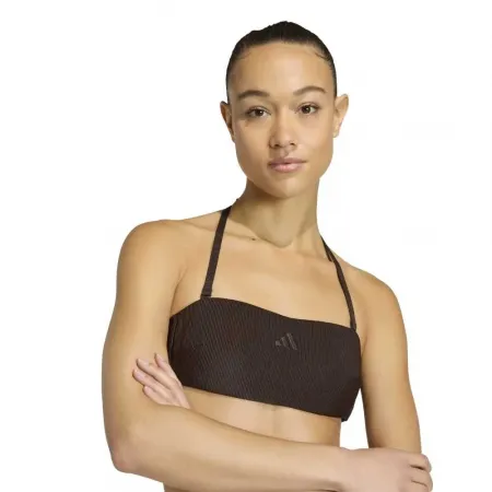 아디다스 아이콘isea Ribbed Padded Bandeau 비키니 탑 7143209851