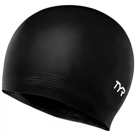 티어 Solid Latex Cap Black 수영 모자 7554638