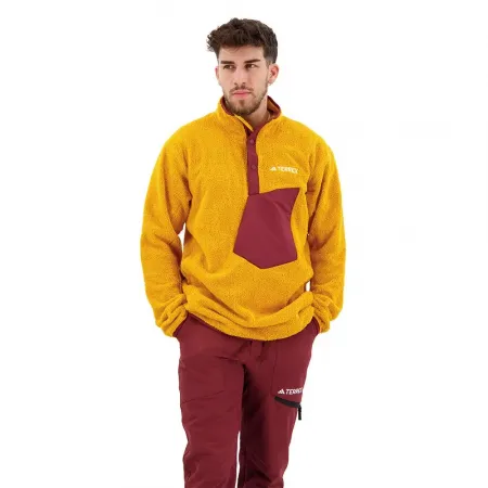 아디다스 Organiser Xploric High-Pile-Fleece Pullover 지퍼 플리스 8139925163