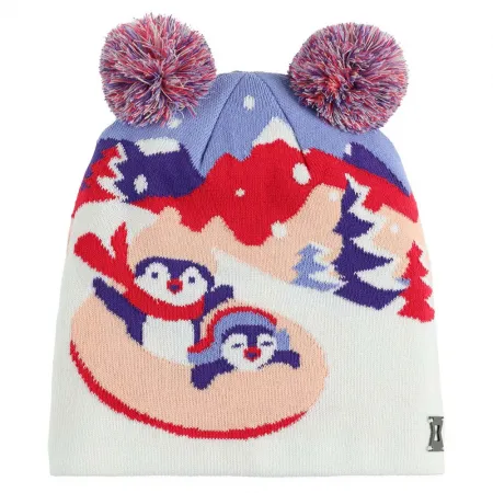 스파이더 Bitsy Penguin Double Pom 비니 8140633514