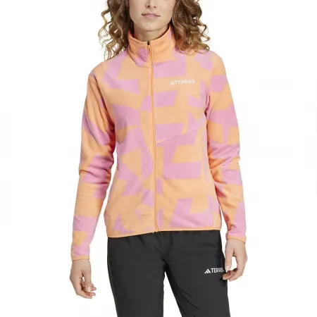 아디다스 테렉스 Multi Printed 지퍼 플리스 8141082348