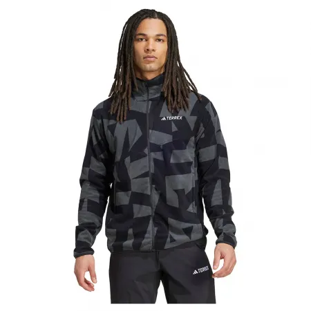 아디다스 테렉스 Multi Printed 지퍼 플리스 8142158139