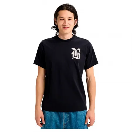 버튼 Hesston 반팔 티셔츠 8142242832