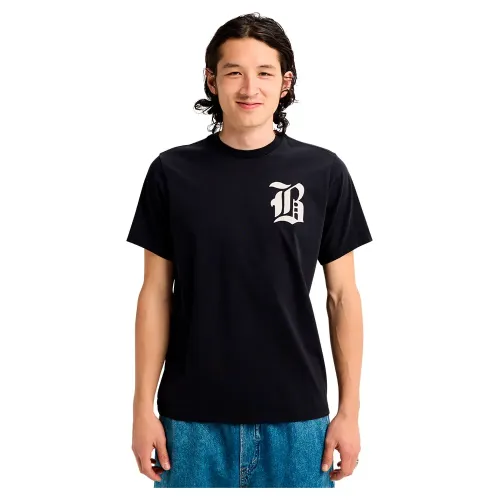 버튼 Hesston 반팔 티셔츠 8142242832